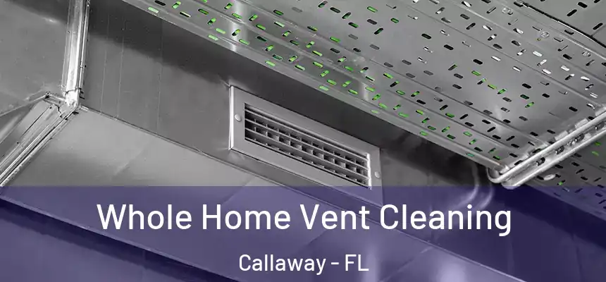 Whole Home Vent Cleaning Callaway - FL